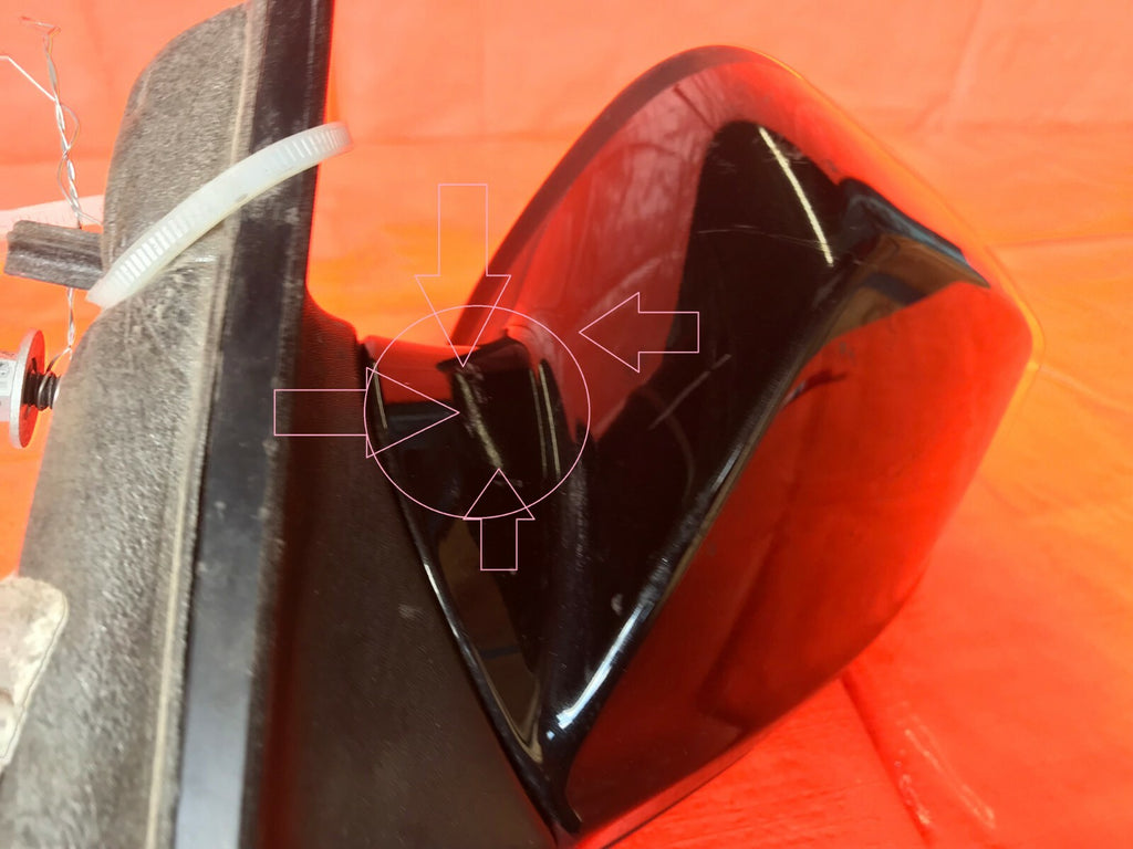 OEM 2009 2010 2011 CHEVROLET MALIBU DRIVER LEFT SIDE VIEW MIRROR BLACK   3 WIRE1