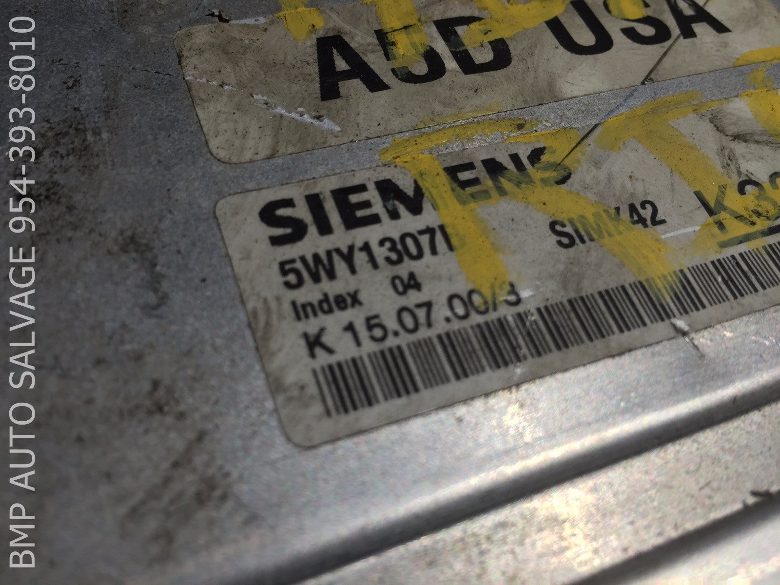 OEM 2001 KIA RIO ECU 5WY1307B ENGINE COMPUTER BRAIN ECM #1112 #19191