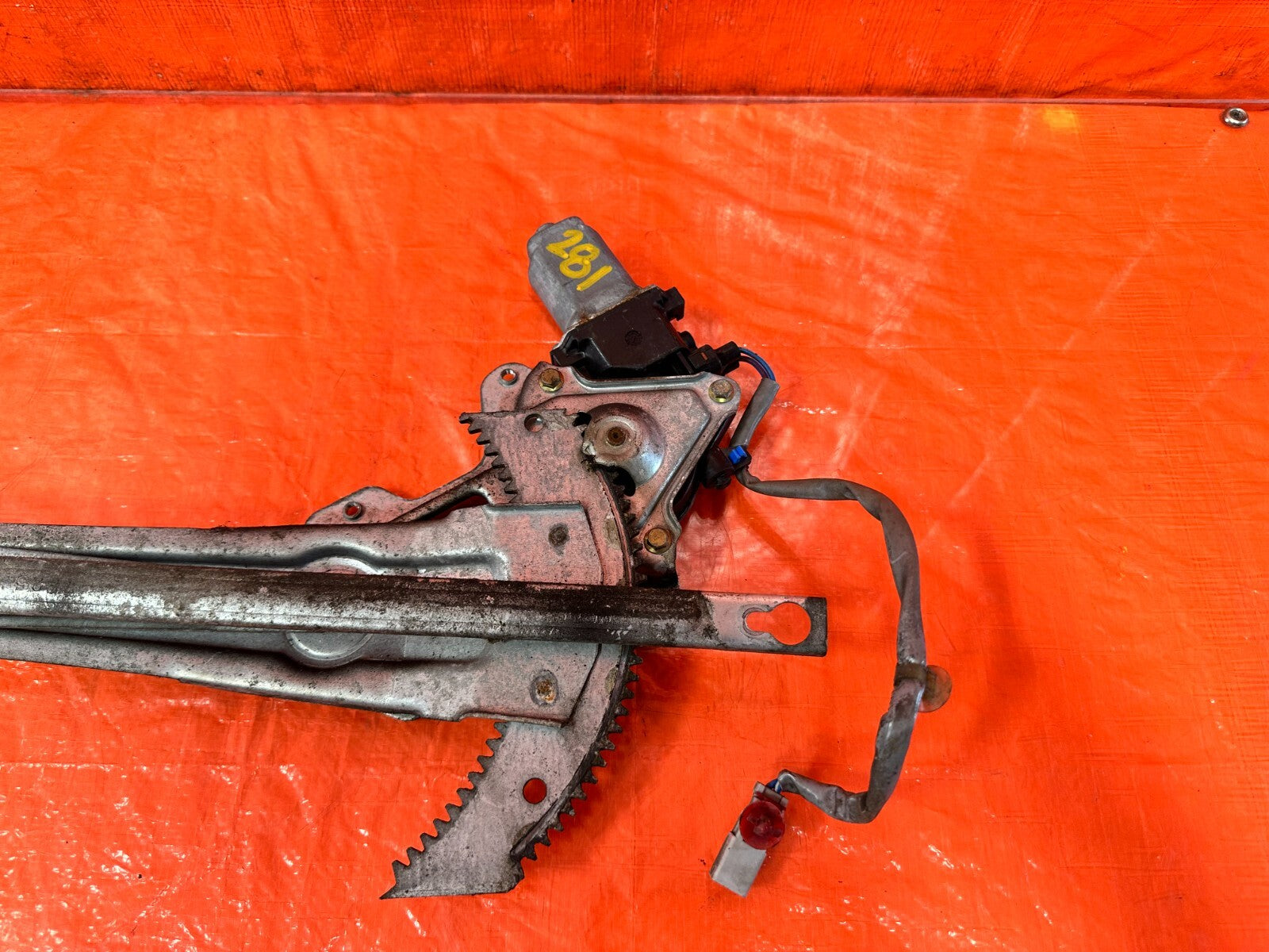 94 01 ACURA INTEGRA   2 DOOR ONLY   WINDOW REGULATOR   PASSENGER RIGHT   OEM 2812