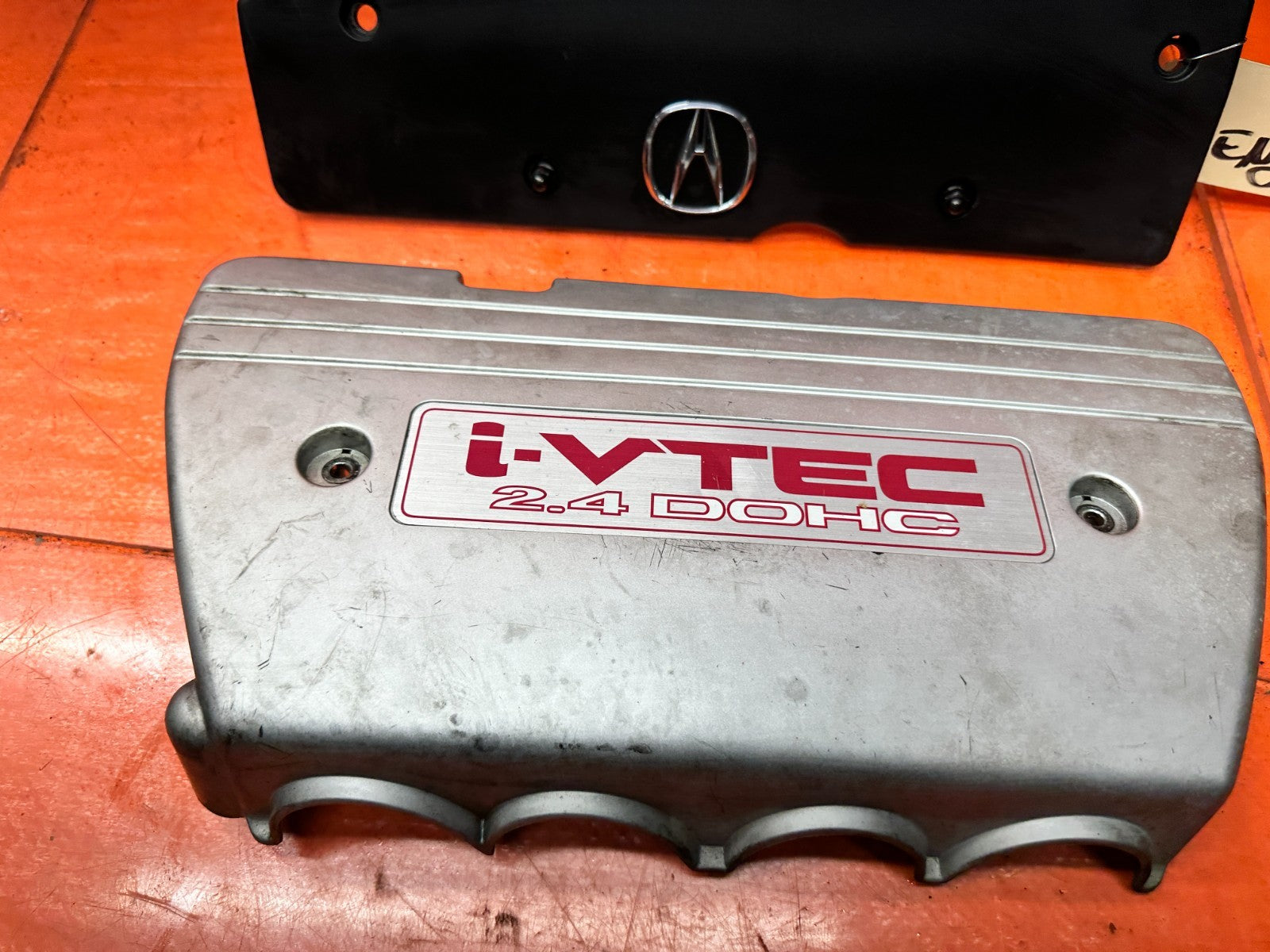 04-05 ACURA TSX 2.4L K24A2 INTAKE MANIFOLD COIL PACK COVER TRIM OEM #3388
