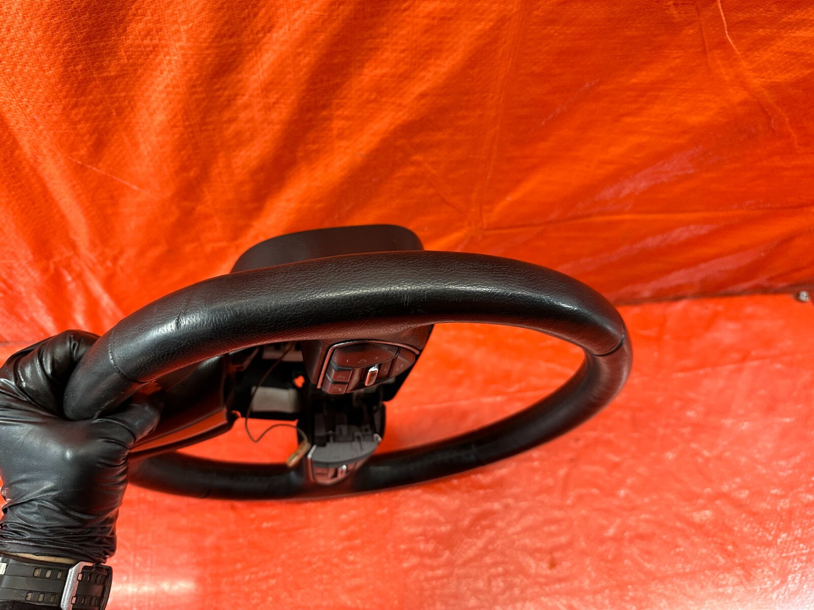 2016 16 INFINITI Q50 RED SPORT 400 RWD   STEERING WHEEL   NON HEATED   OEM #21516