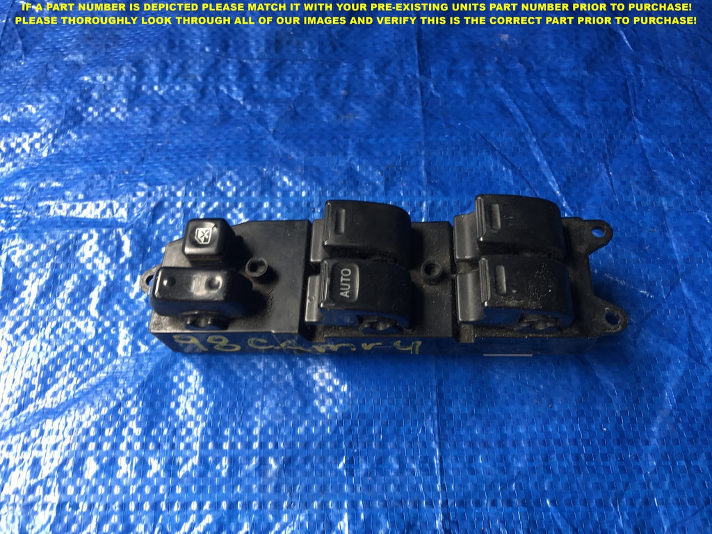 OEM 1997 1998 1999 2000 TOYOTA CAMRY DRIVER LEFT MASTER WINDOW SWITCH0