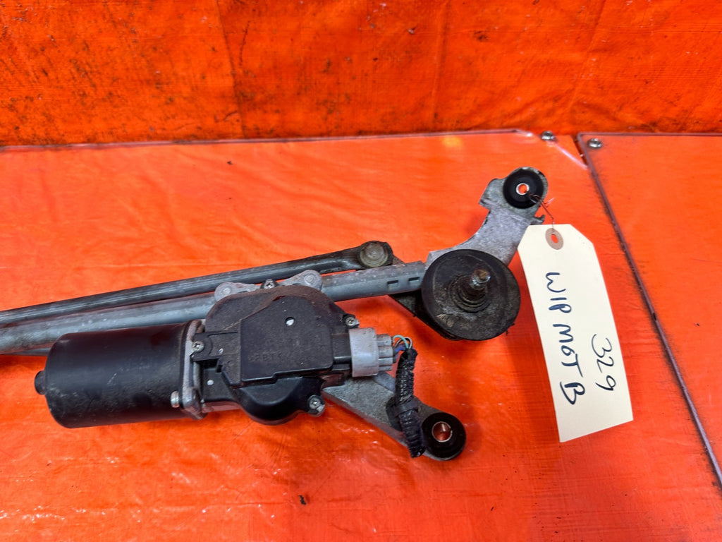 08 15 INFINITI G37 Q60 COUPE FRONT WINDSHIELD WIPER MOTOR LINKAGE OEM #3294