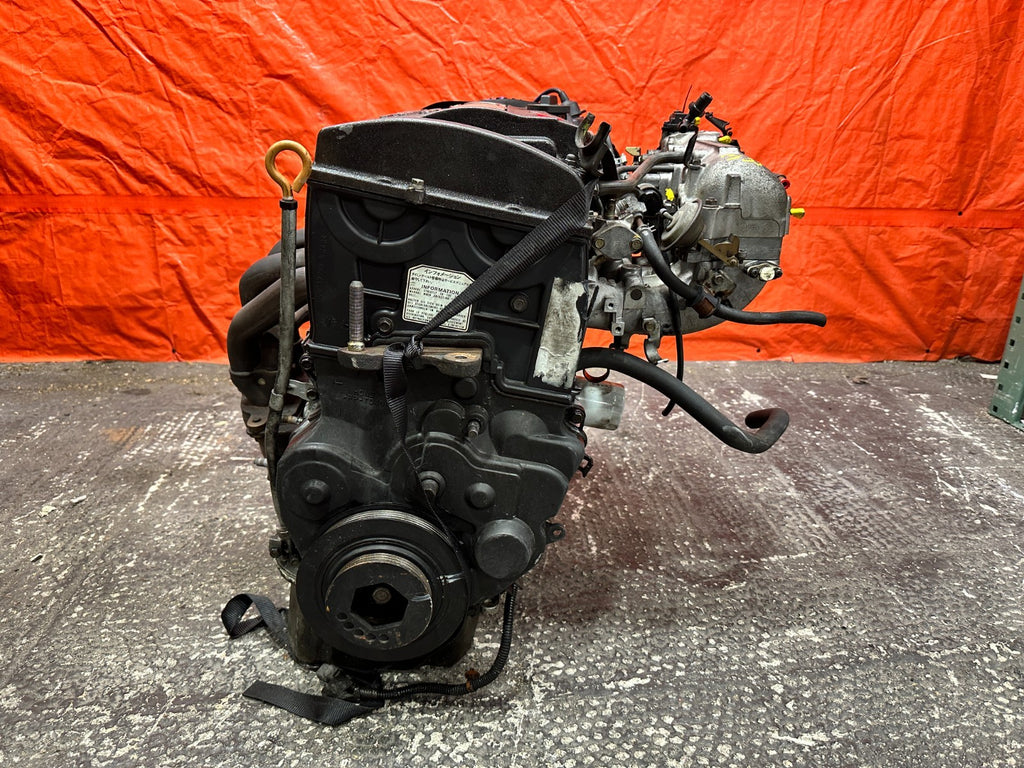 97 01 HONDA PRELUDE 2.2L H22A4 NON SH ENGINE MOTOR LONG BLOCK ASSEMBLY OEM #DNP115