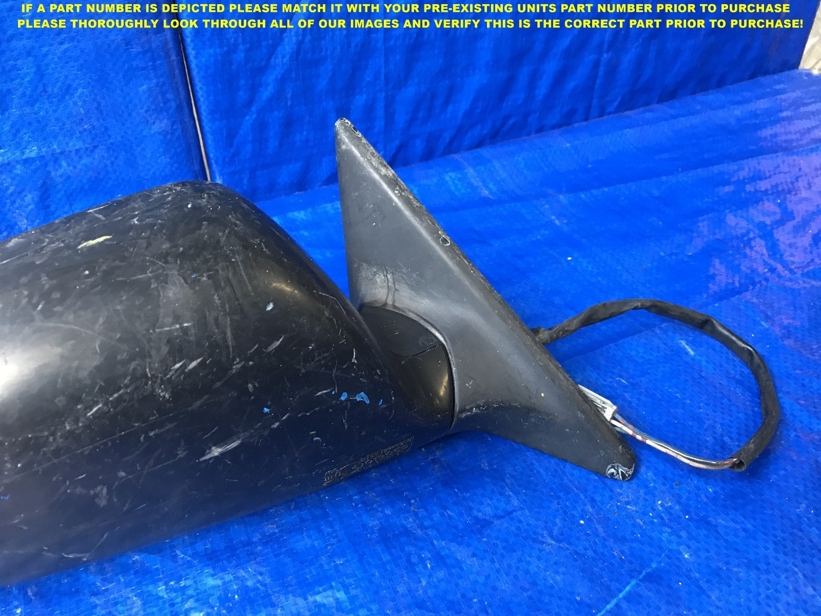 OEM 1992 1993 1994 ACURA VIGOR PASSENGER RIGHT SIDE VIEW MIRROR E60190502