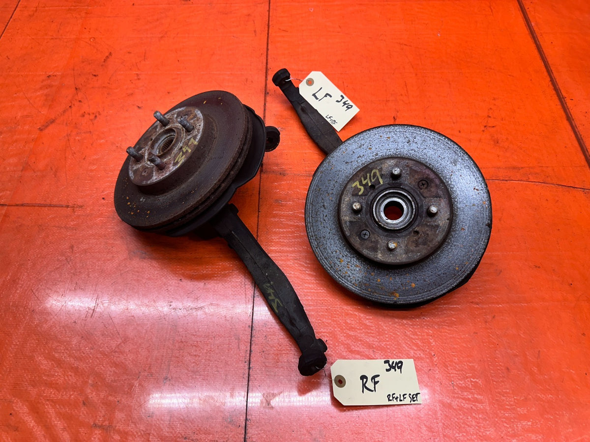 94-01 ACURA INTEGRA FRONT SUSPENSION KNUCKLE SPINDLES PAIR LEFT RIGHT OEM #3490