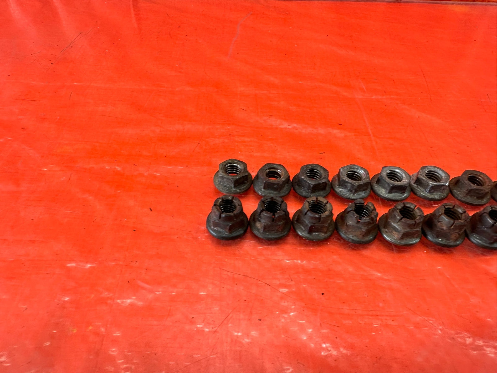 99 00 HONDA CIVIC SI B16A2 FACTORY INTAKE & EXHAUST MANIFOLD HARDWARE BOLTS #2216