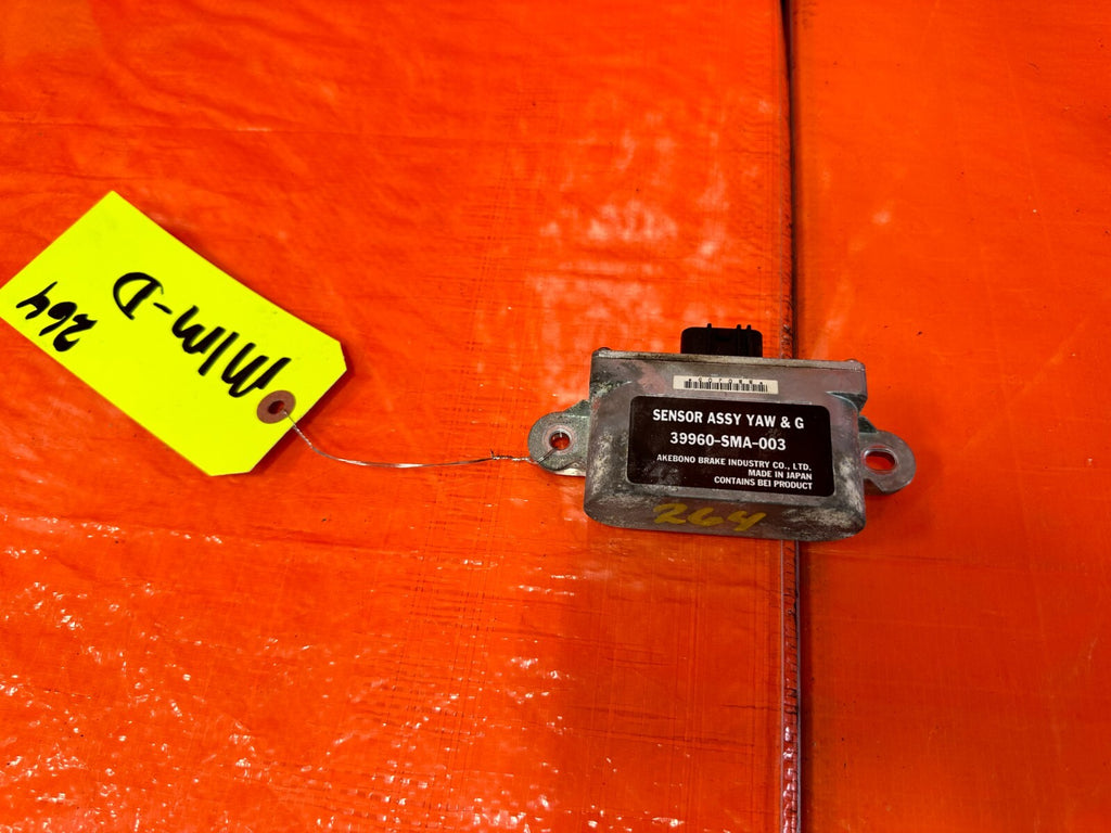 07 08 HONDA CIVIC SI   YAW SENSOR   39960 SMA 003   OEM FACTORY #2640