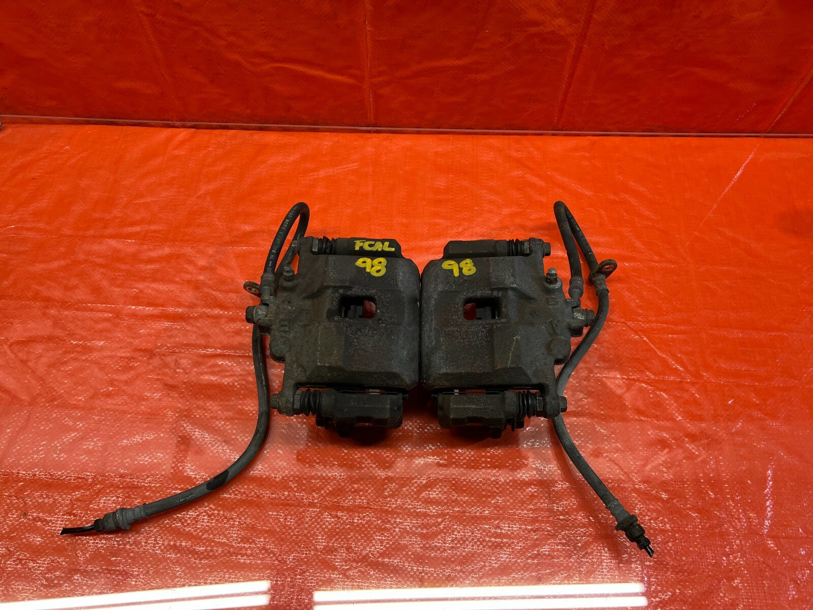 06 11 HONDA CIVIC SI   FRONT BRAKE CALIPER CALIPERS    LEFT AND RIGHT   OEM #984