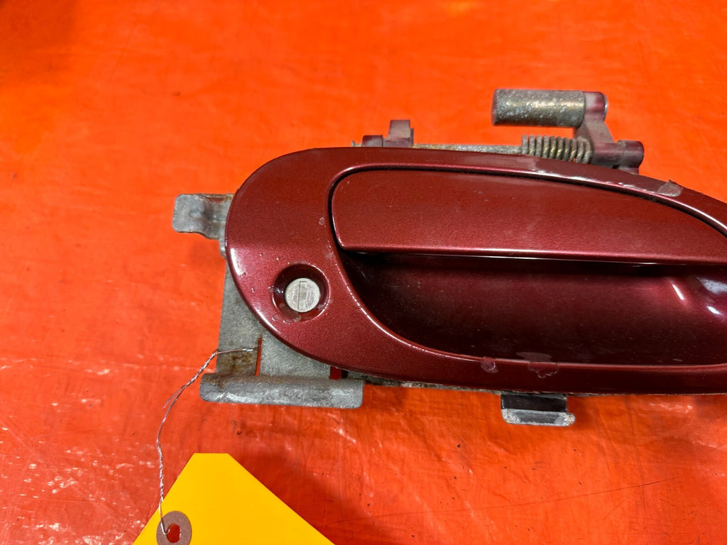 02 06 ACURA RSX   PASSENGER RIGHT   EXTERIOR DOOR HANDLE   RED   OEM OE #2546
