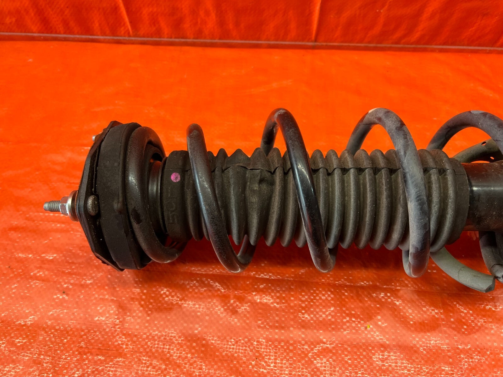 17 19 INFINITI Q50   RED SPORT   RWD SHOCK AND SPRING STRUT LEFT REAR OEM #1136
