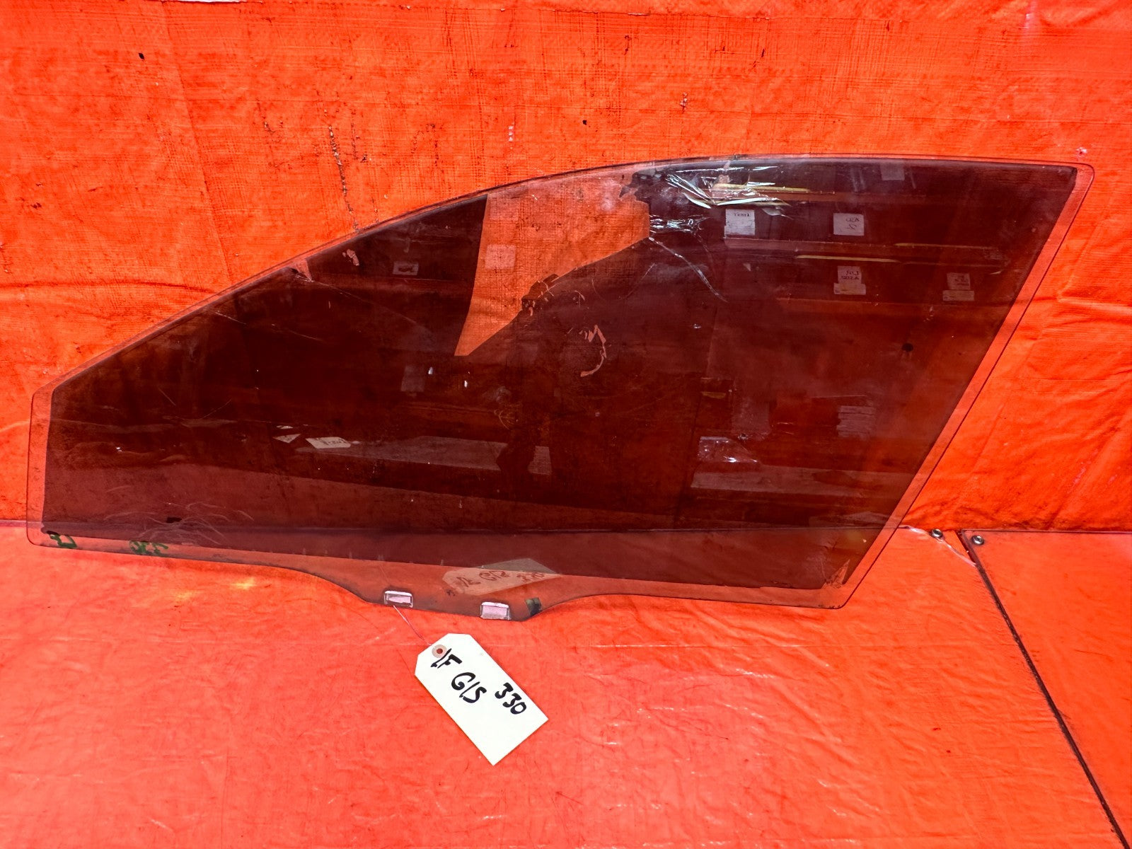 04 08 ACURA TSX LEFT DRIVER FRONT DOOR WINDOW DOOR GLASS OEM #3300