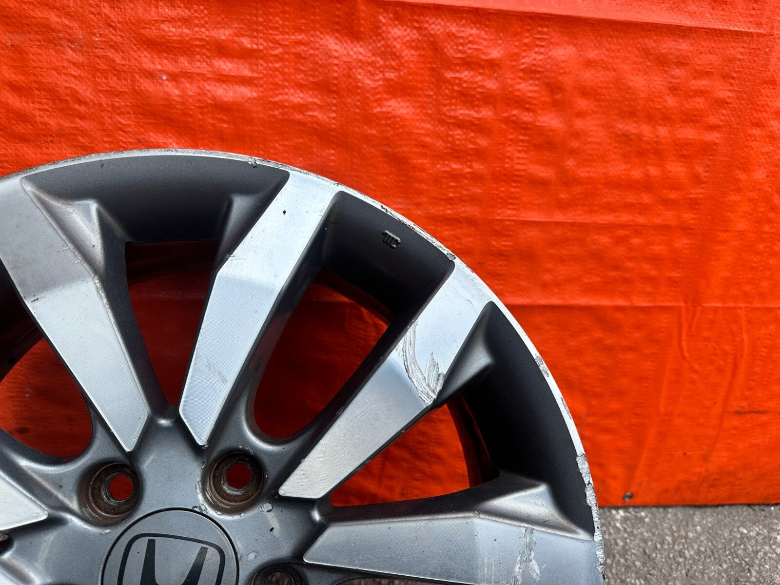 09 11 HONDA CIVIC SI   5 / 10 SPOKE   17 INCH   WHEEL RIM   OEM FACTORY 286 25