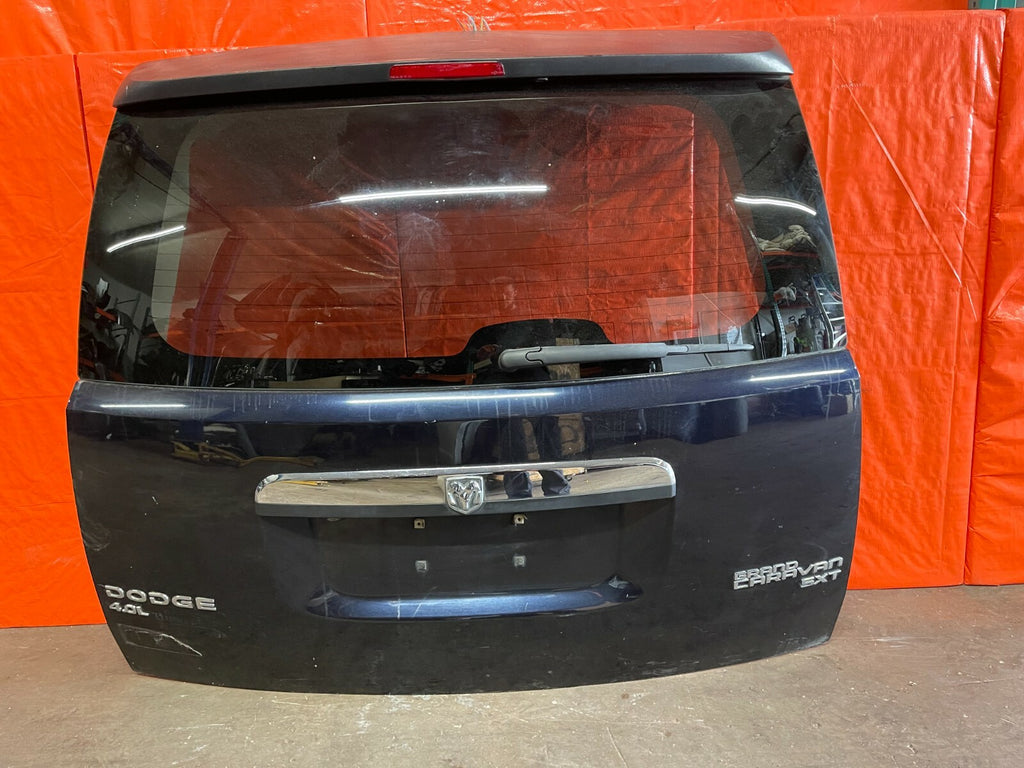 09 10 DODGE GRAND CARAVAN SXT LIFTGATE TAIL GATE COMPLETE W/ INTERNALS LIFT OEM4