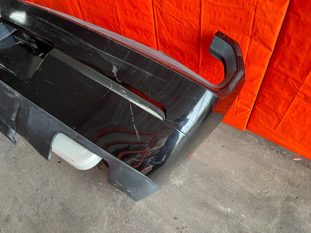 11 14 DODGE CHALLENGER R/T COMPLETE REAR BUMPER COVER W/ ALL TRIM TOP & BOTTOM5