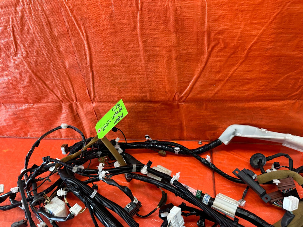 2012 12 INFINITI G37 SEDAN   BODY HARNESS   OEM PART # 24014 1NM0C   FACTORY 2385