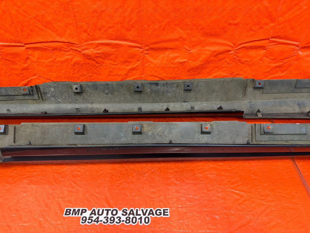 2008 INFINTI G37 COUPE SPORT SIDE SKIRT ROCKER MOLDING TRIM LEFT & RIGHT OEM 24817