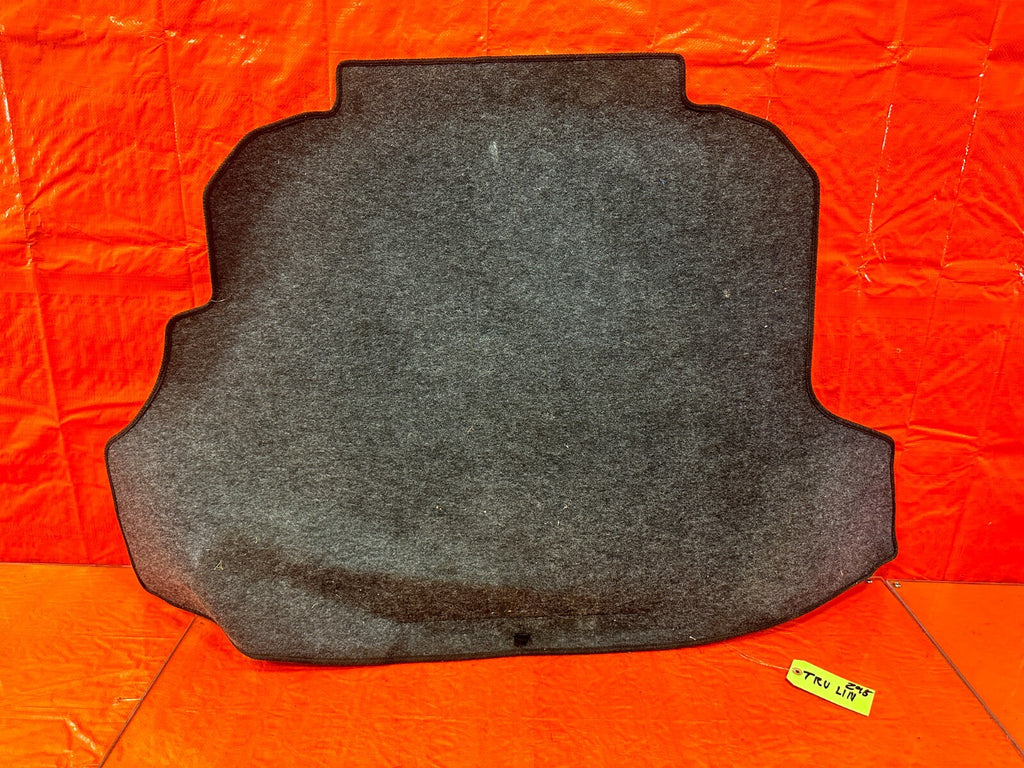 03 05 INFINITI G35 COUPE   REAR TRUNK CARDBOARD INSERT SPARE COVER BOARD OEM 2980