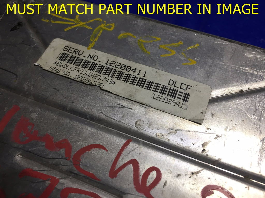 OEM 2001 2002 GM ENGINE COMPUTER ECU ECM BRAIN EBX MODULE 12200411 DLCF1