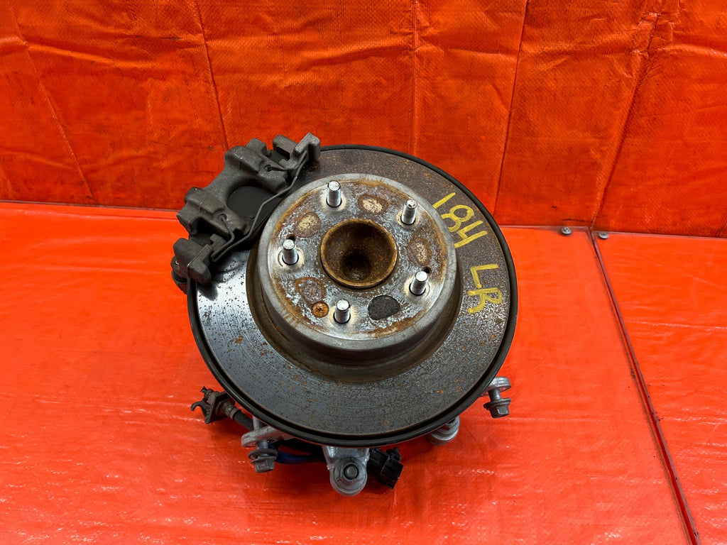 18 21 HONDA ACCORD LEFT REAR SPINDLE KNUCKLE HUB W/ ELECTRONIC CALIPER OEM #1840