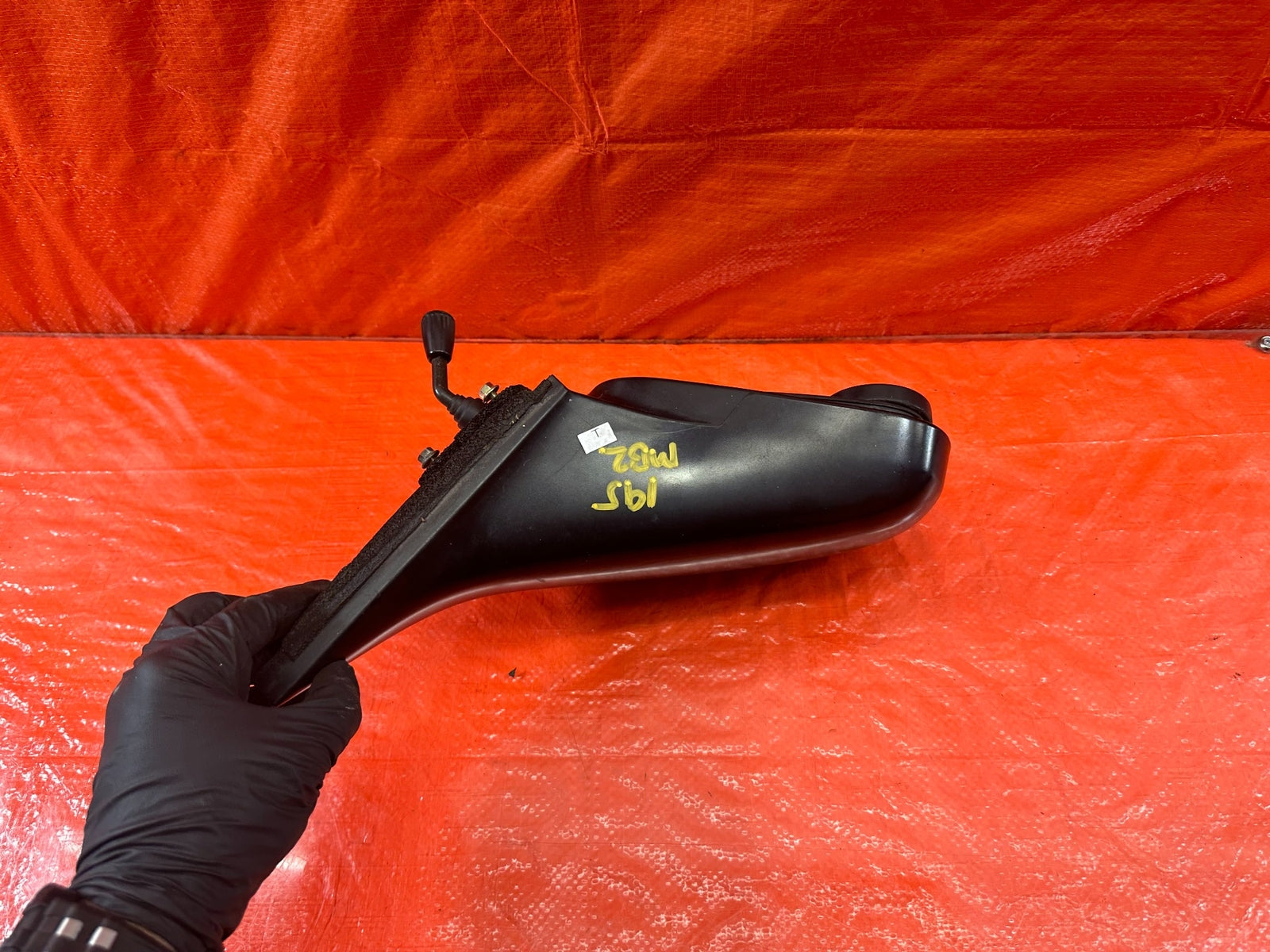 96 00 HONDA CIVIC SEDAN PASSENGER RIGHT SIDEVIEW MIRROR MANUAL NON POWER OEM 19511
