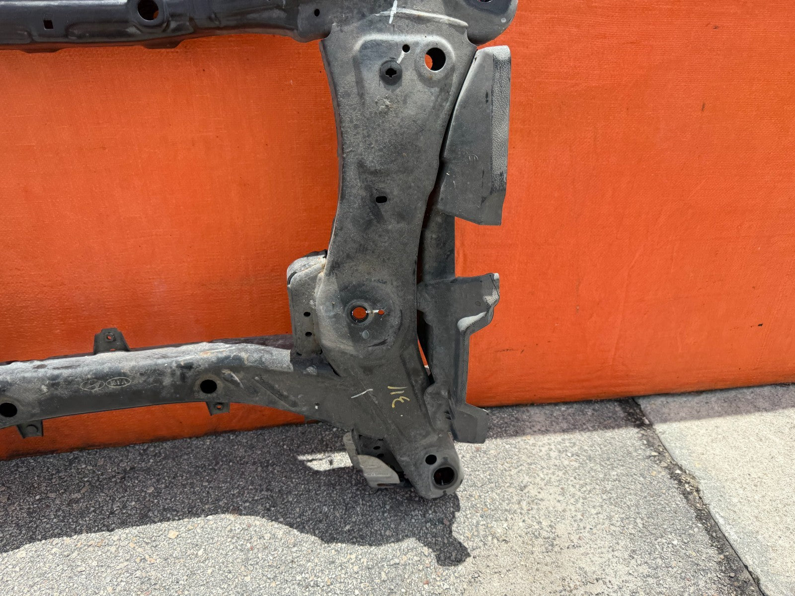 13 16 HYUNDAI GENESIS COUPE FRONT SUBFRAME CROSSMEMBER K FRAME ENGINE CRADLE OEM12