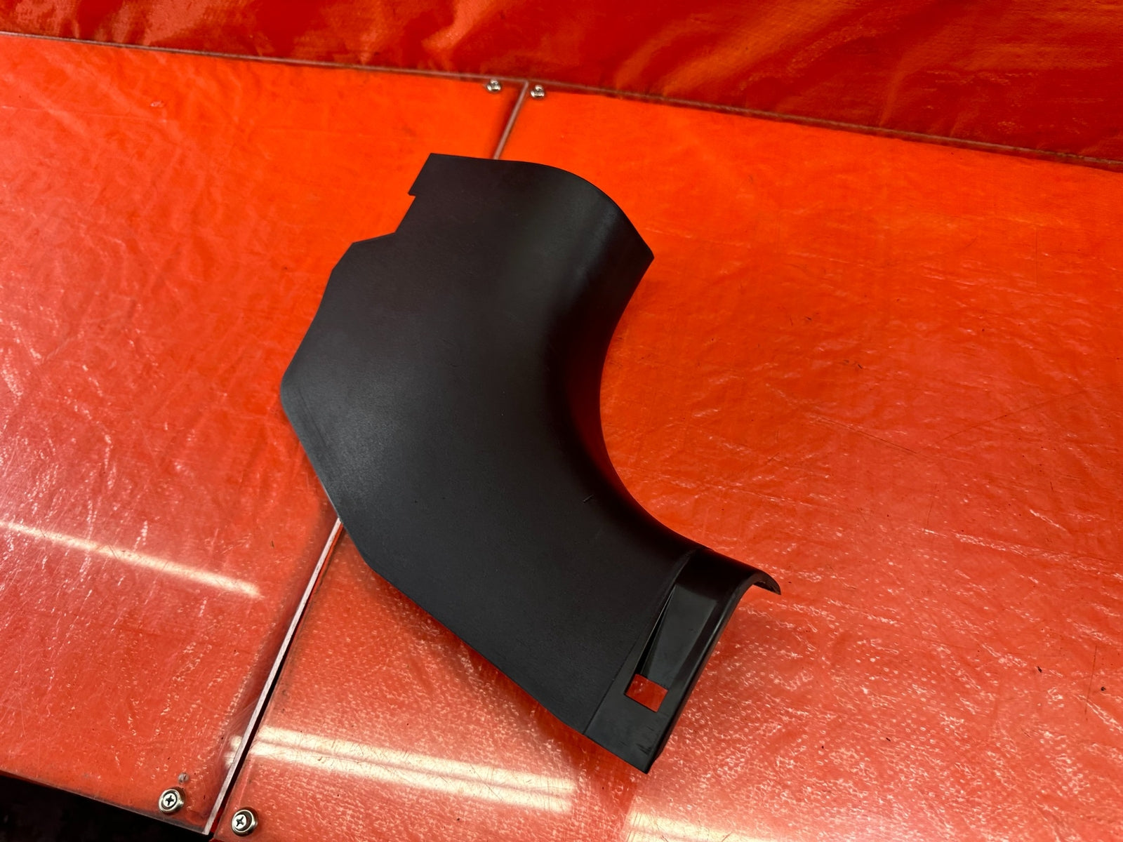 11 15 LANCER EVOLUTION X 10   KICK PANEL   PASSENGER RIGHT   BLACK   OEM #2060