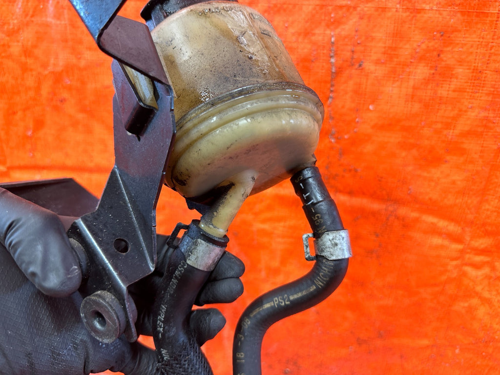08 15 INFINITI G37 COUPE ALL POWER STEERING LINES W/ COOLER & PRESSURE LINE 32813