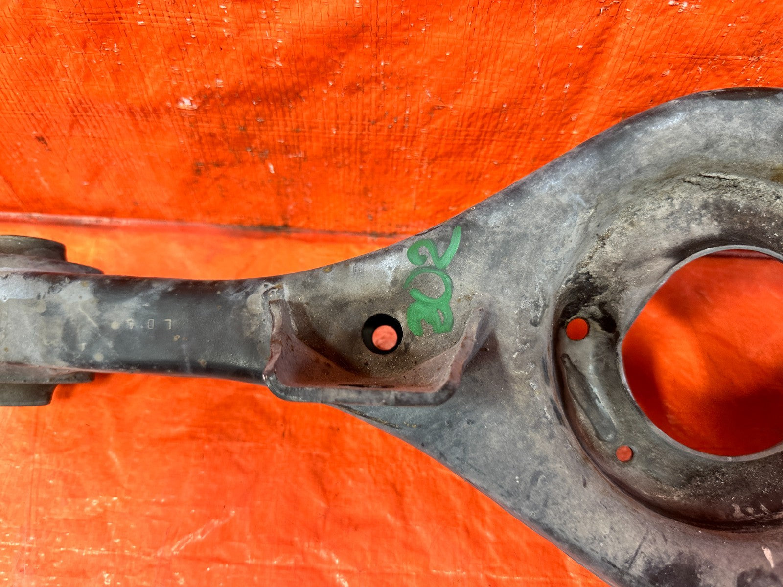 10 16 HYUNDAI GENESIS COUPE 3.8L PASSENGER RIGHT REAR LOWER CONTROL ARM OEM 3023