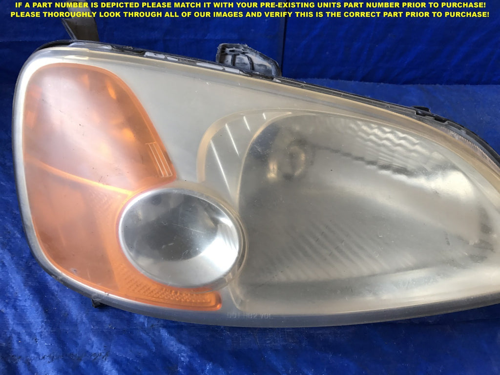 OEM 2001 2002 2003 HONDA CIVIC PASSENGER RIGHT HEADLIGHT  2