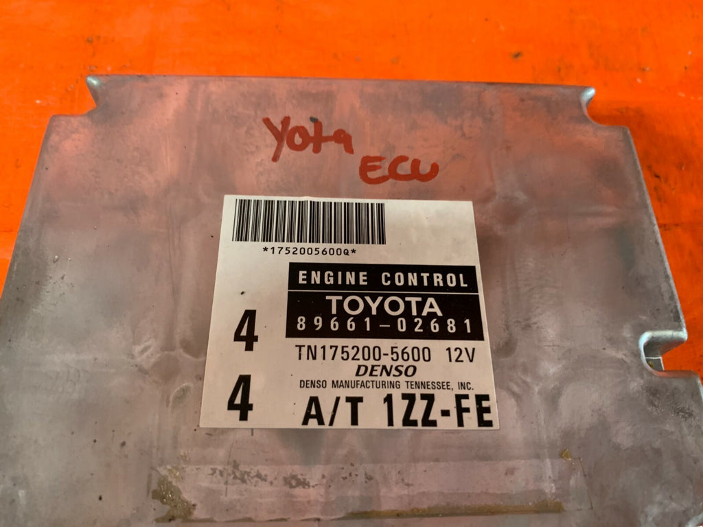 2000 00 TOYOTA COROLLA   AUTOMATIC 3 SPEED TCM   89661 02682   OEM OE FACTORY1