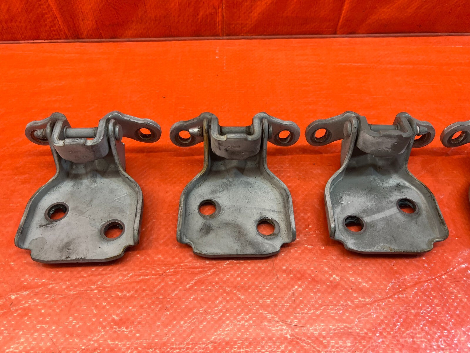 94 01 ACURA INTEGRA SEDAN   DOOR HINGE SET HINGES LEFT RIGHT FRONT REAR OEM #1446