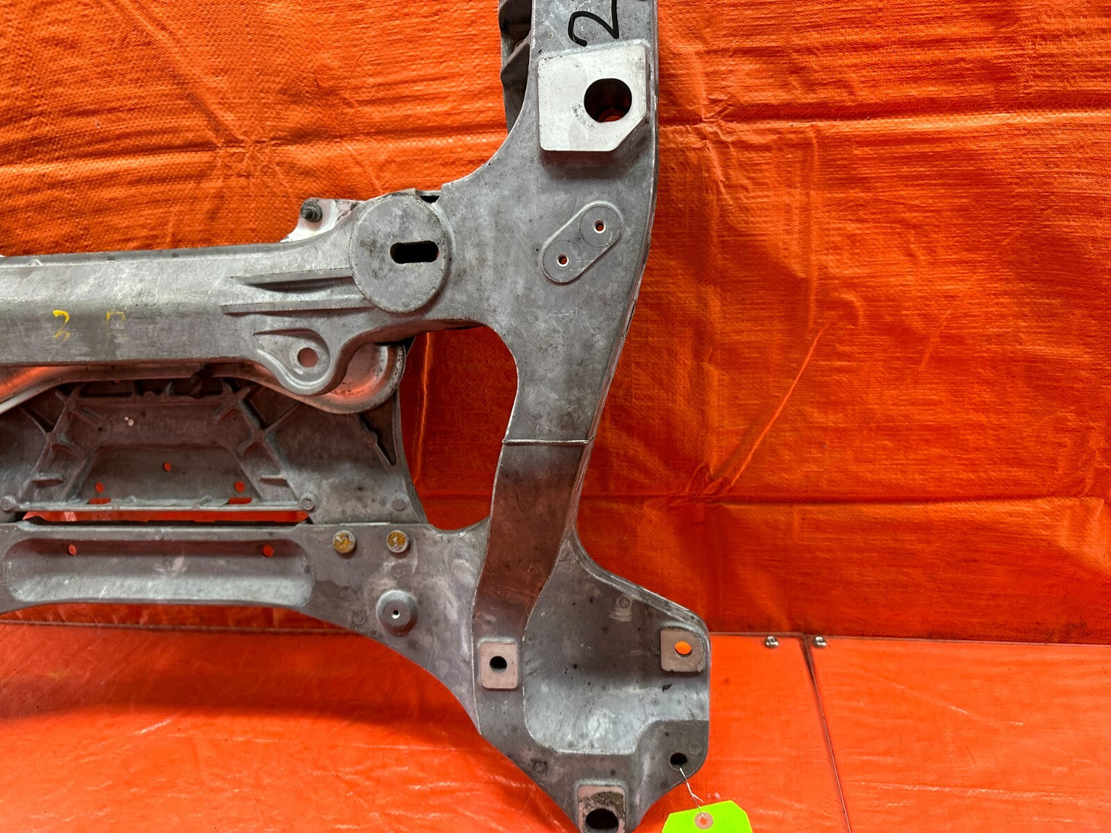 09 13 INFINITI G37   FRONT SUBFRAME CROSSMEMBER K FRAME ENGINE CRADLE   OEM #2382