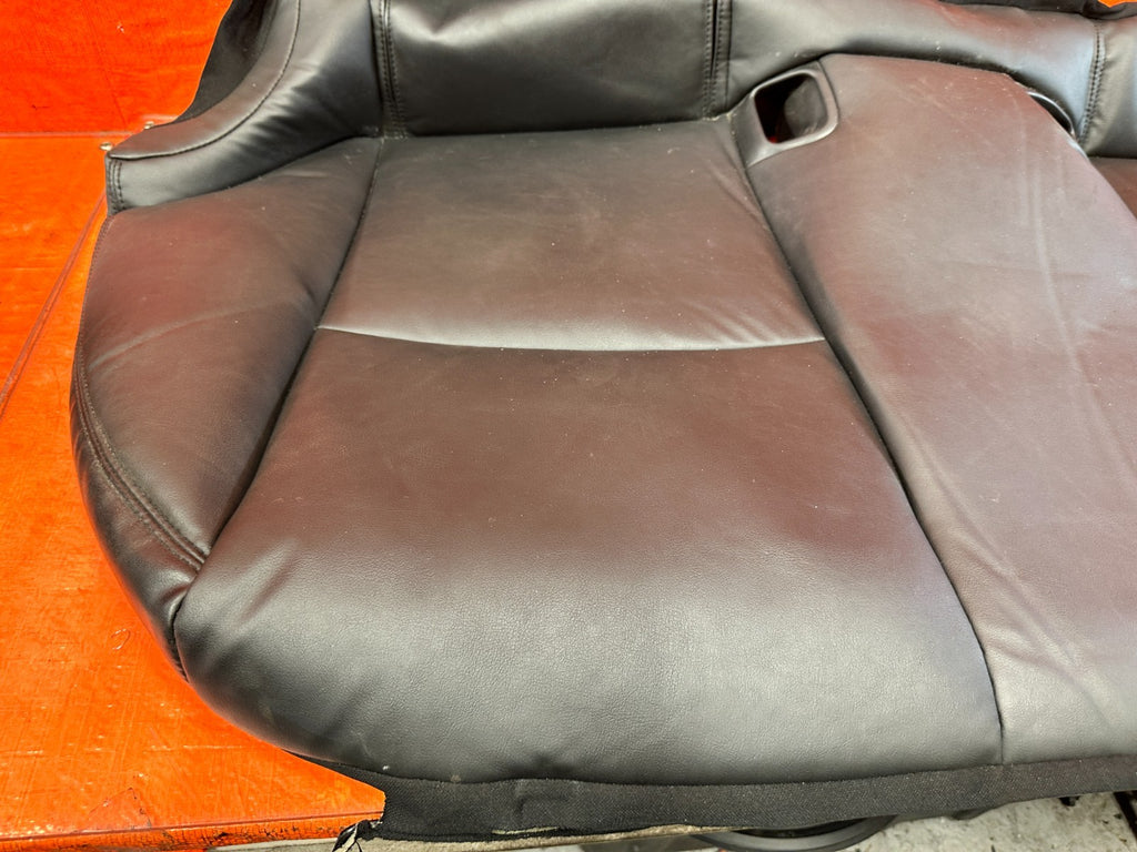 14 23 INFINITI Q50   REAR LOWERR SEAT SKIN COVER FABRIC LEATHER   OEM 3162