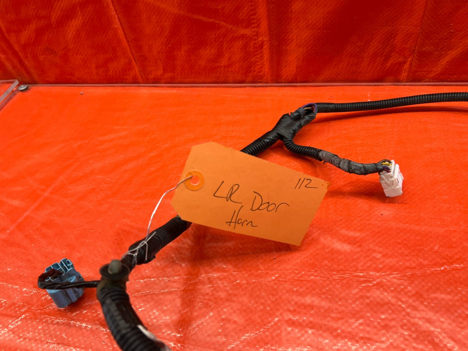 06 11 HONDA CIVIC SEDAN   DRIVER LEFT REAR DOOR SPEAKER WINDOW WIRE HARNESS OEM8