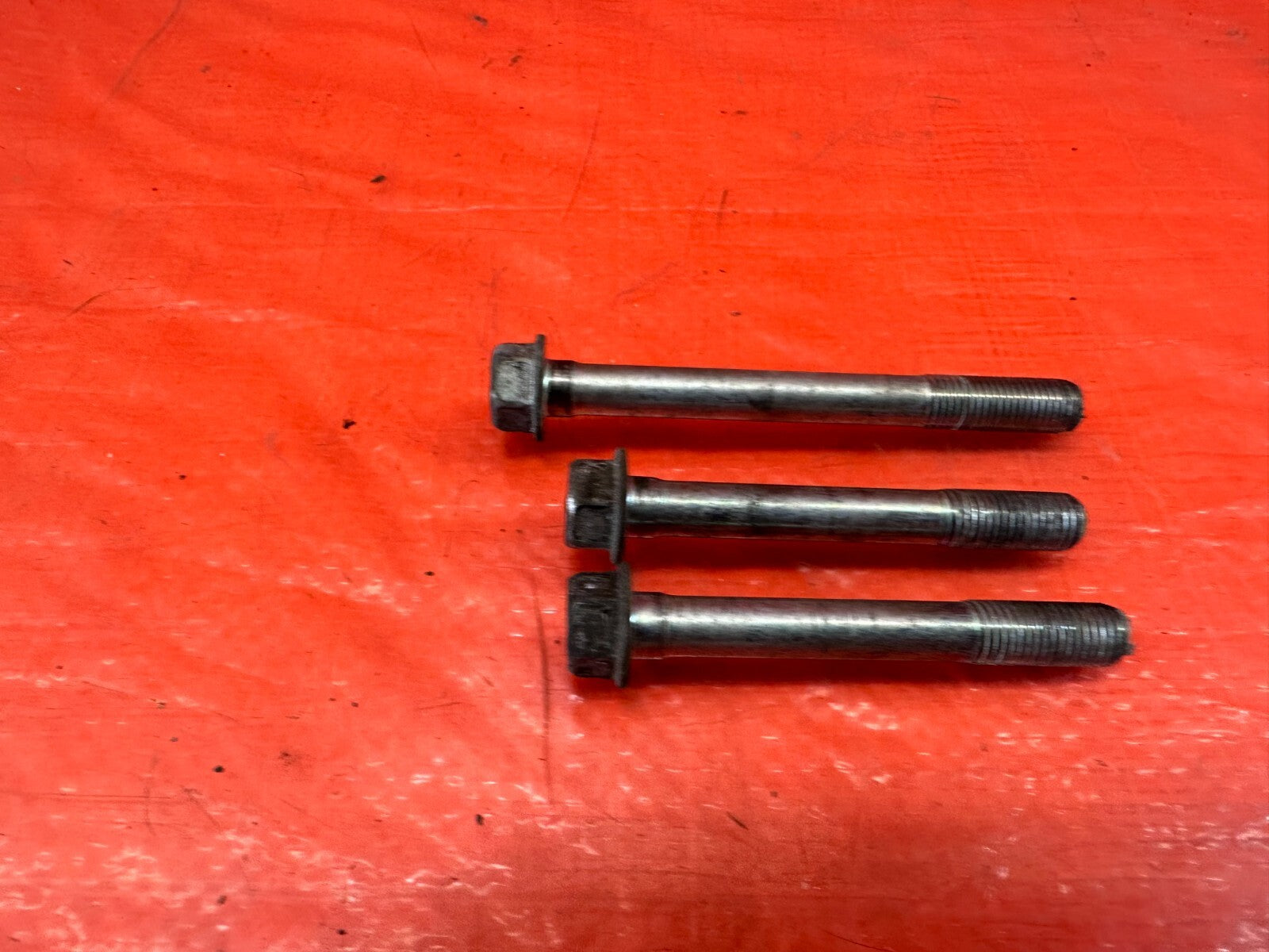 09 14 ACURA TSX   PASSENGER RIGHT ENGINE MOTOR MOUNT BOLTS HARDWARE   OEM #2332