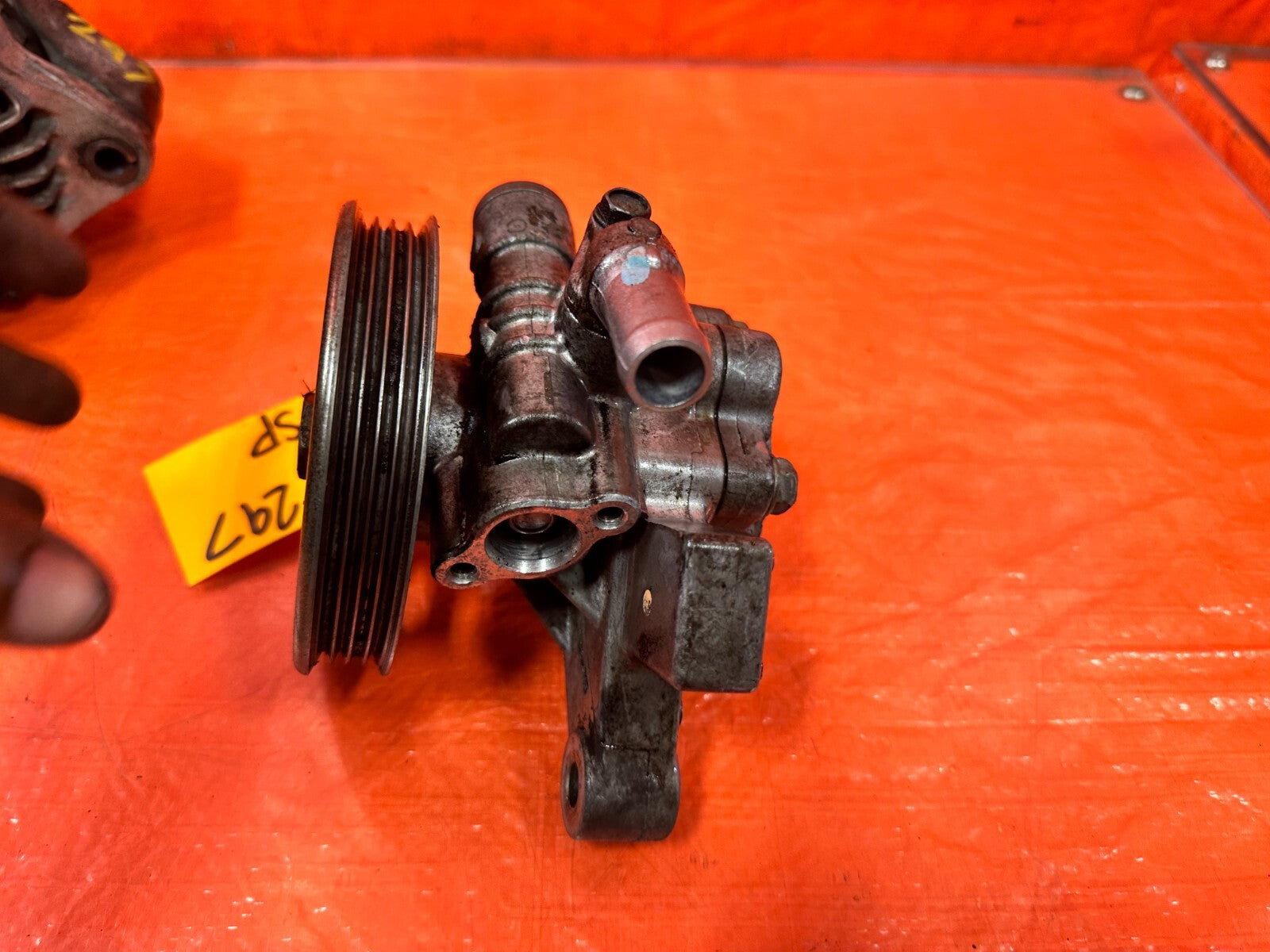 96 00 HONDA CIVIC   D16Y7 D16Y8 POWER STEERING PUMP AC COMPRESSOR ALTERNATOR2