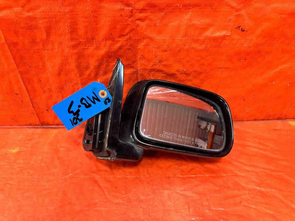 97 01 HONDA CR V EXTERIOR SIDE VIEW MIRROR   PASSENGER RIGHT SIDE BLACK OEM 3010