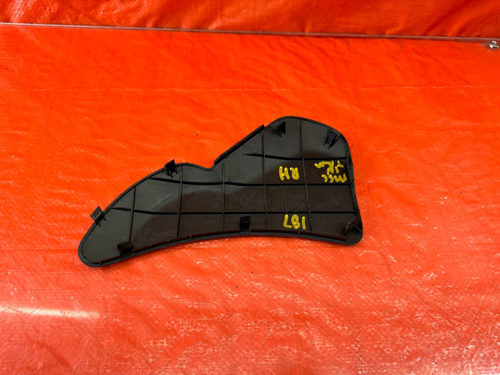 02 05 HONDA CIVIC SI EP3   RIGHT DASHBOARD DASH TRIM COVER PLASTIC BEZEL OEM 1877