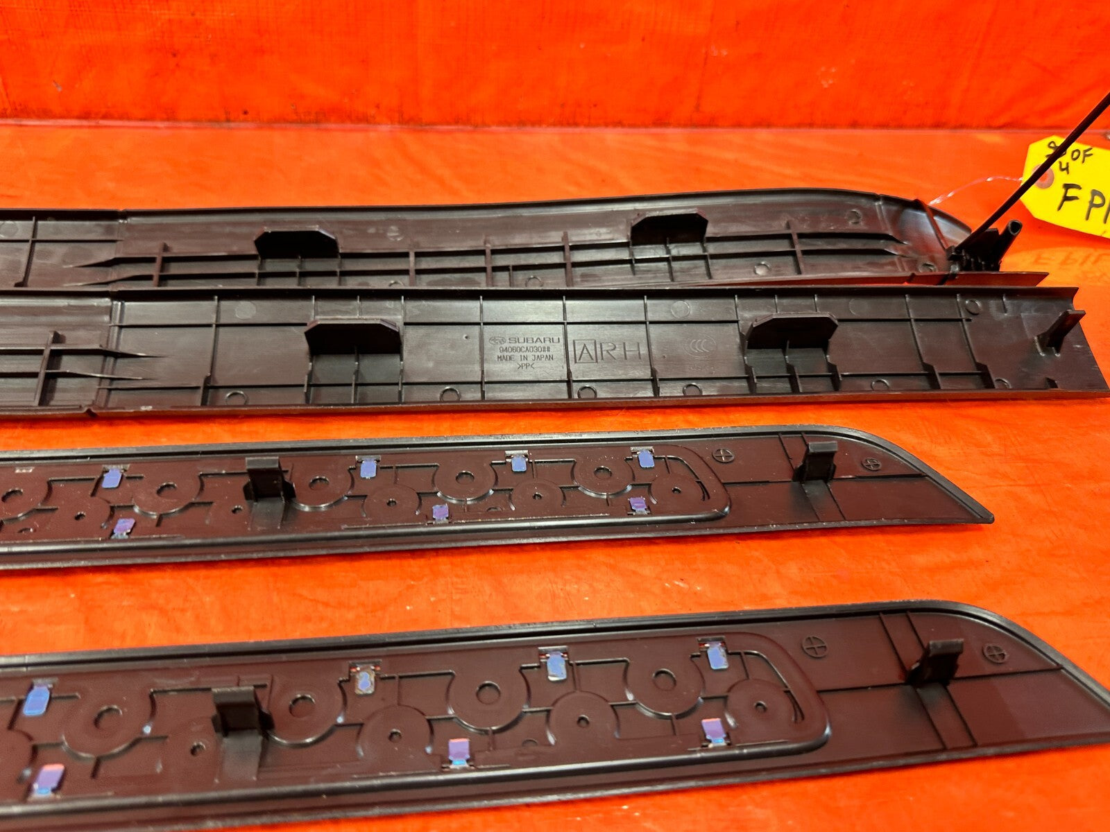 13 20 SUBARU BRZ   LEFT AND RIGHT FLOOR PILLARS SCUFF PLATE SET  OEM #29211