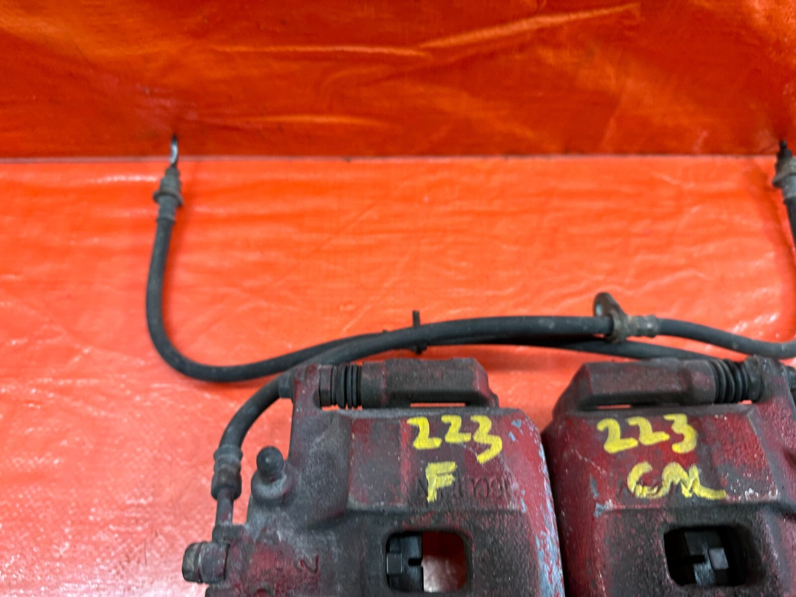 06 11 HONDA CIVIC SI   FRONT BRAKE CALIPER CALIPERS    LEFT AND RIGHT   OEM #2239