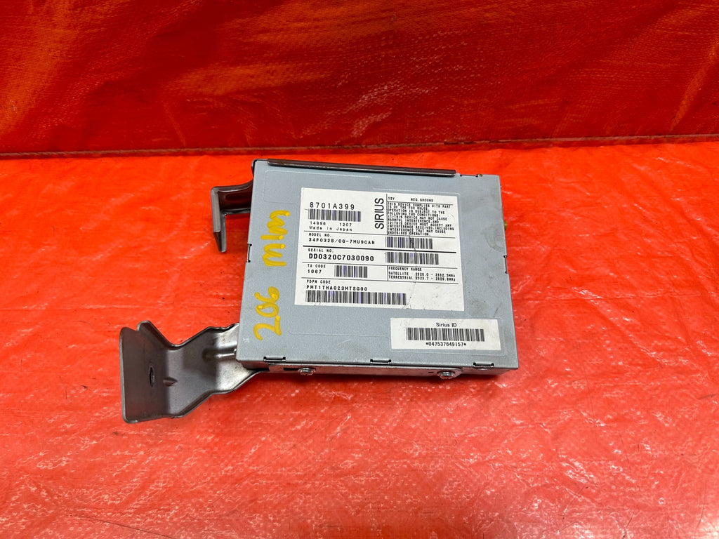 08 15 LANCER EVOLUTION X EVO 10   SIRIUS SATELLITE RADIO CONTROL MODULE OEM #2060