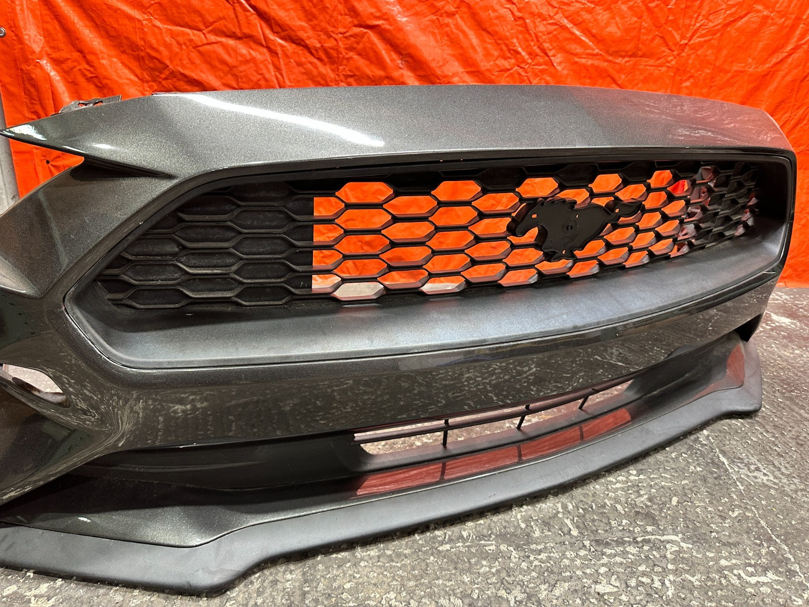 2018 2023 FORD MUSTANG FRONT BUMPER COVER FASCIA SHELL FACTORY OEM #18STANG10