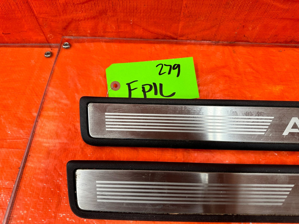 09 14 ACURA TSX   FLOOR PILLAR SCUFF PLATE SET LEFT RIGHT FRONT REAR   OEM #2791