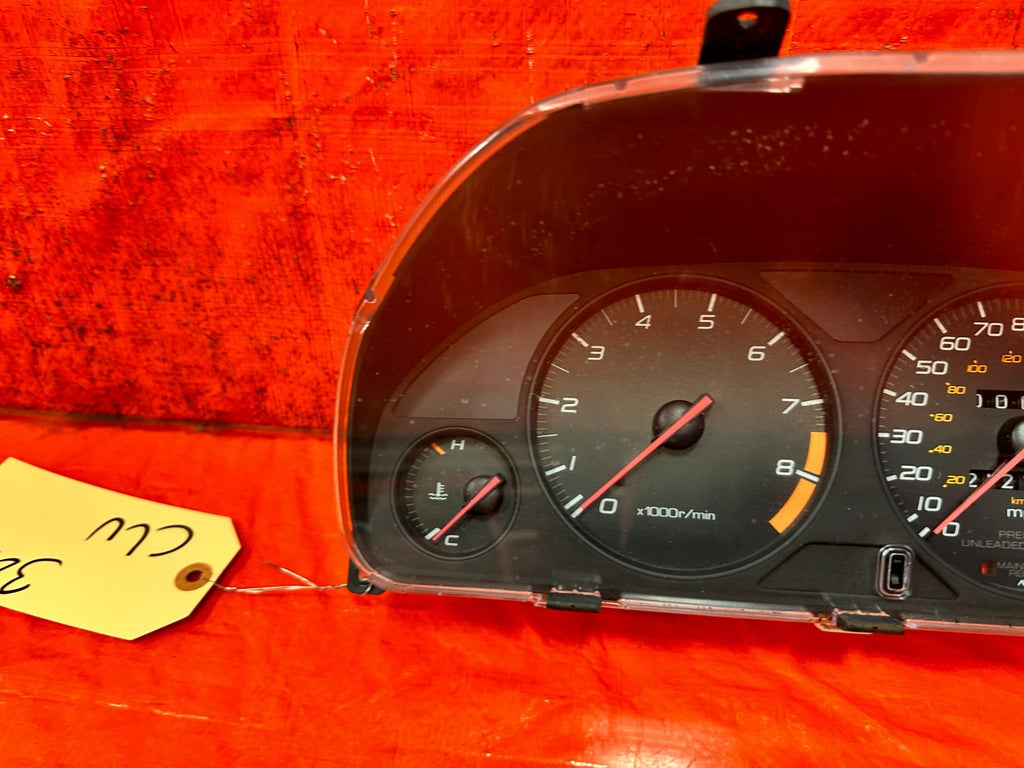 97 01 HONDA PRELUDE   5 SPEED MAUAL STICK SHIFT INSTRUMENT GAUGE CLUSTER OEM 3237