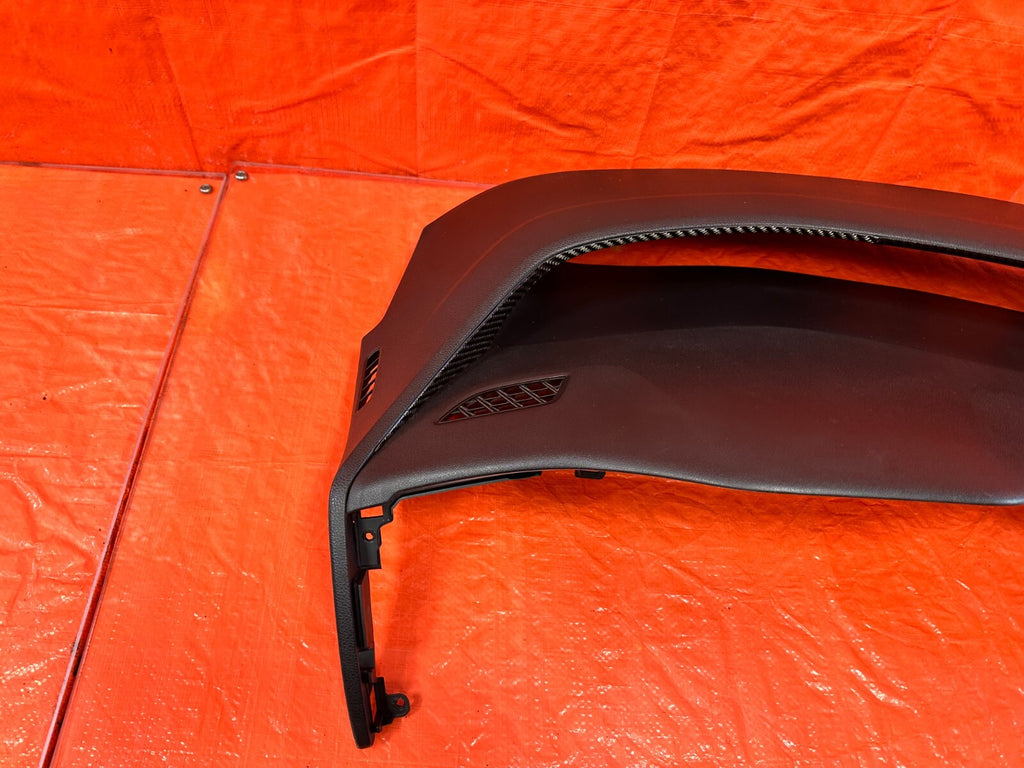 13 15 HONDA CIVIC INSTRUMENT GAUGE CLUSTER SPEEDOMETER TRIM BEZEL PLASTIC OEM 6510