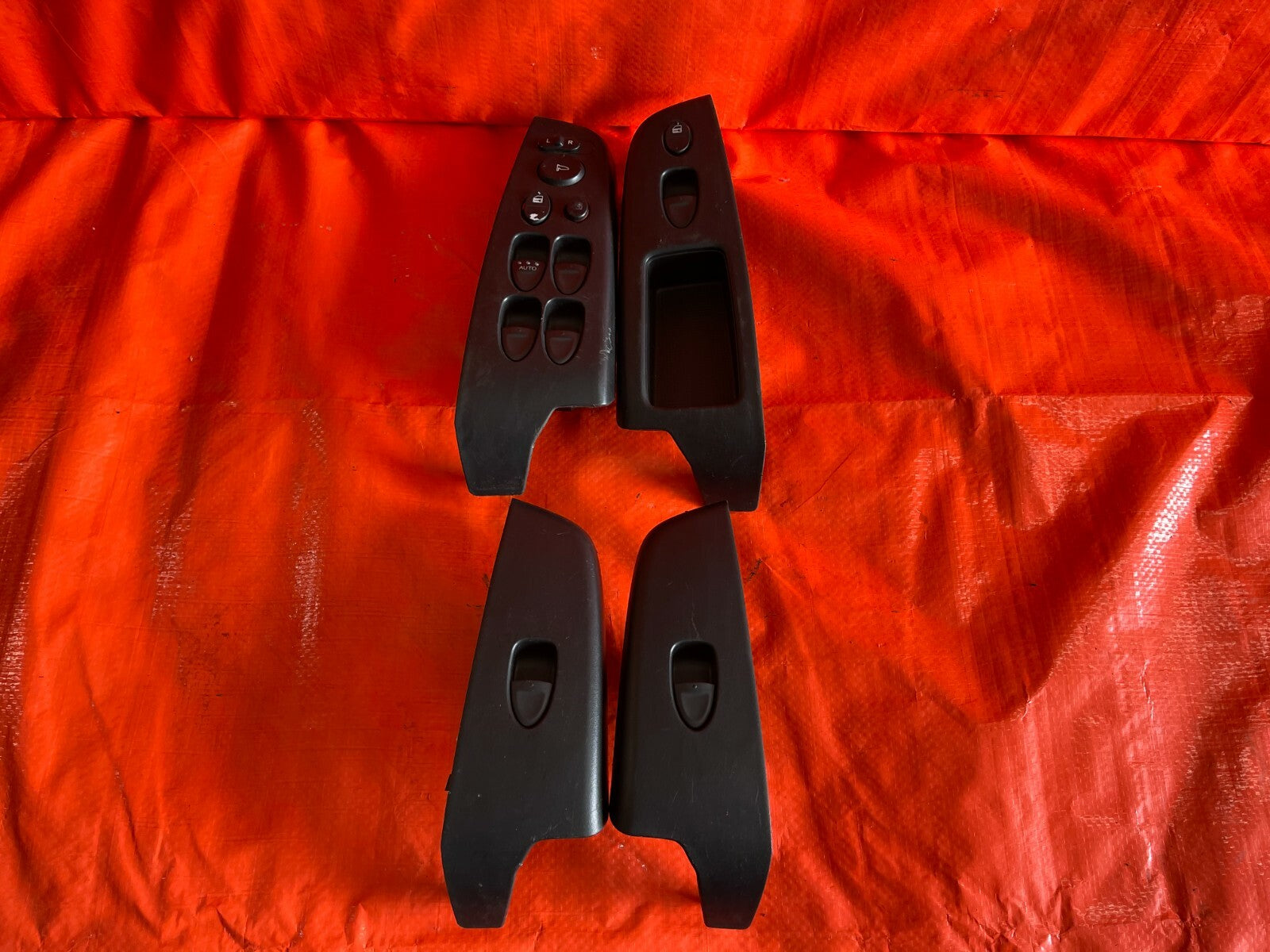 2007 HONDA CIVIC SI SEDAN   WINDOW SWITCH SET SWITCHES LEFT RIGHT FRONT REAR OEM0