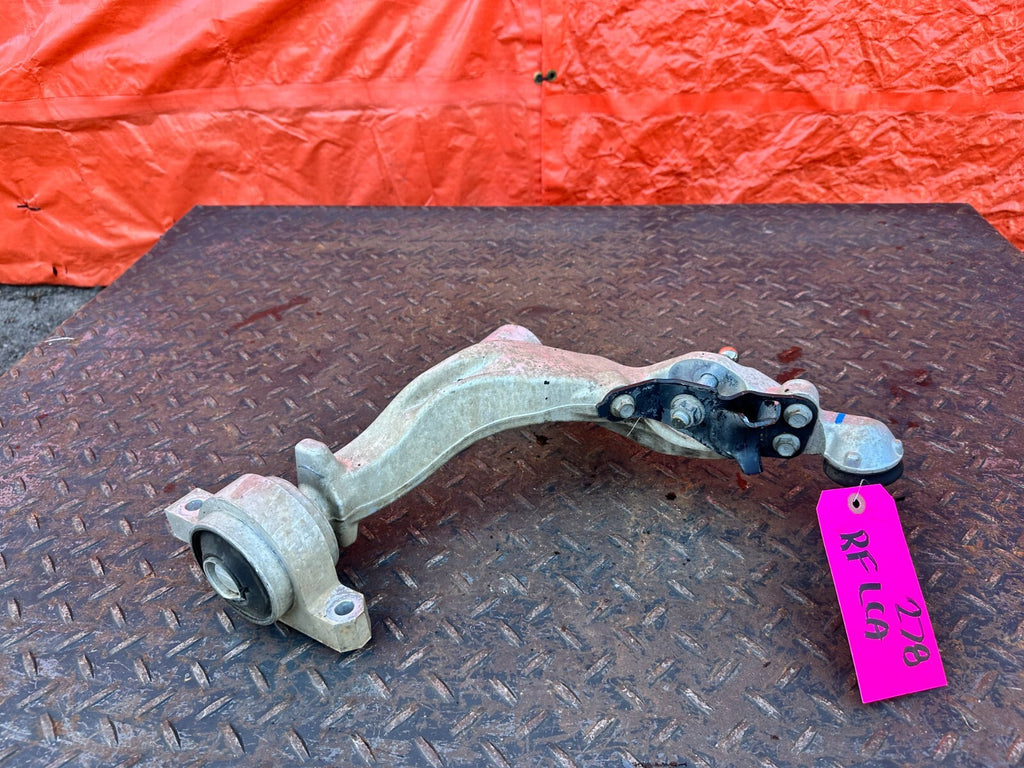 08 15 INFINITI G37 Q60   RWD ONLY   PASSENGER RIGHT FRONT LOWER CONTRO LARM 2782