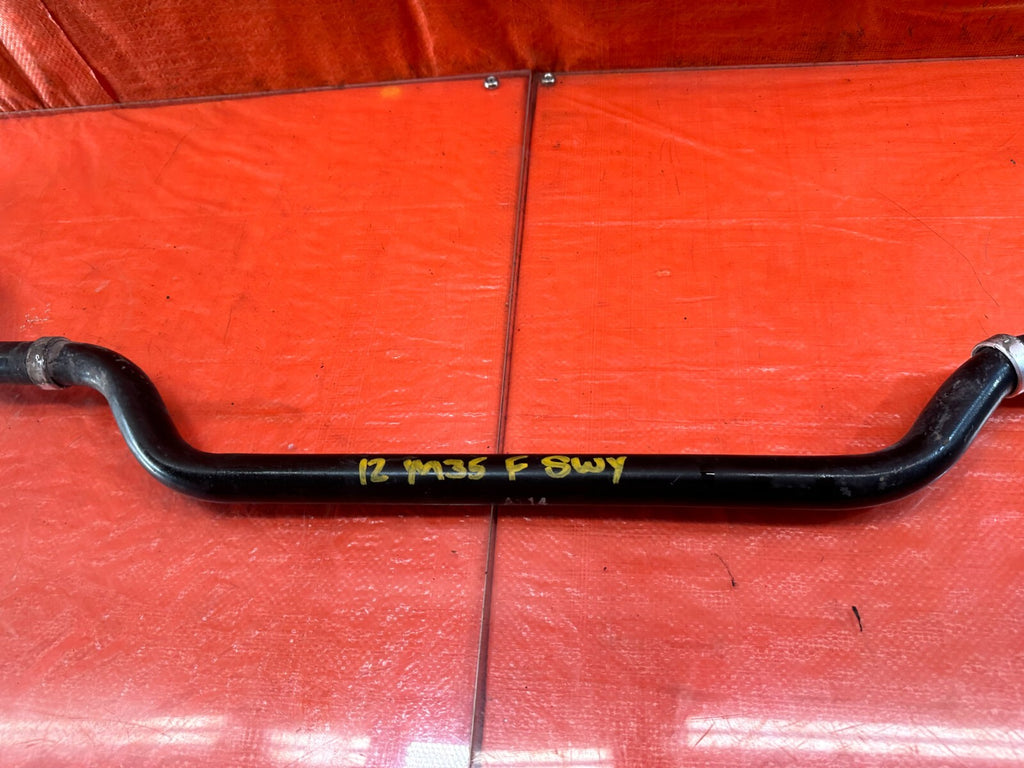 2012 12 INFINITI M35H M35 HYBRID   FRONT SWAY ANTI ROLL STABILIZER BAR   OEM4