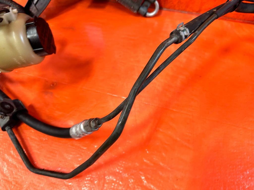08 15 INFINITI G37 Q60 COUPE ALL POWER STEERING LINES W/ COOLER & PRESSURE LINE7